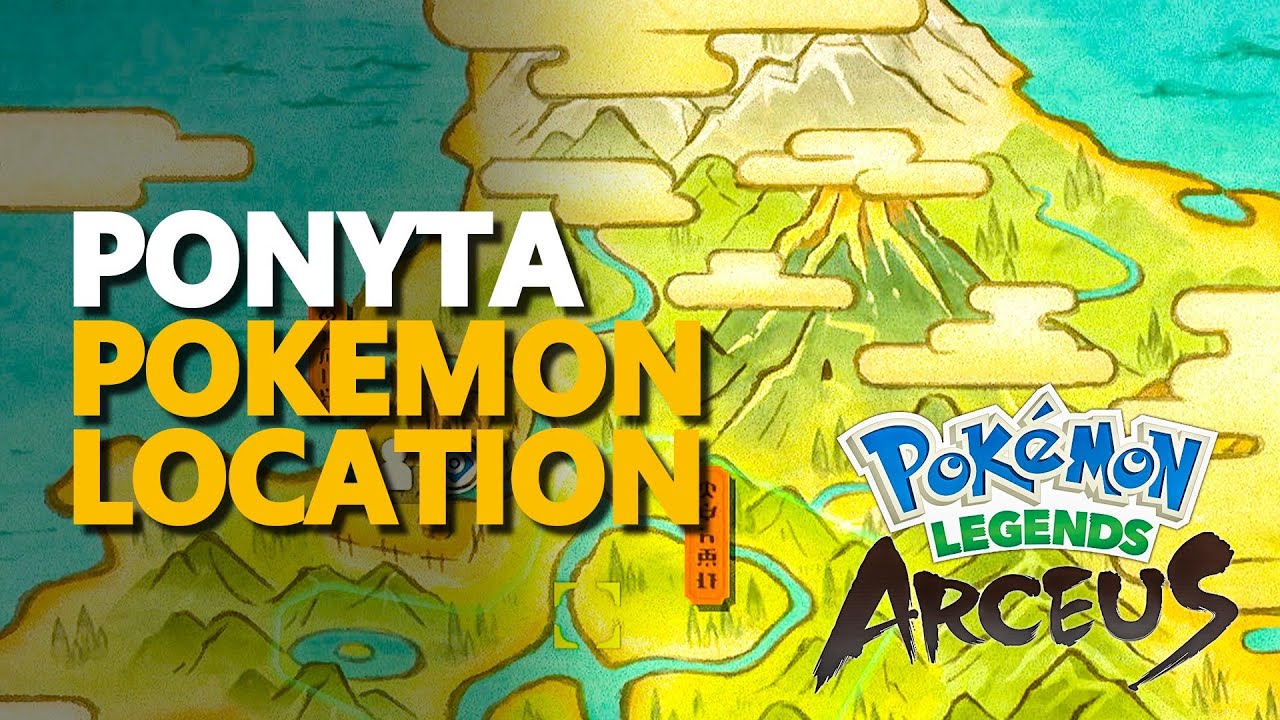 How to Catch Ponyta Pokemon Legends Arceus Location