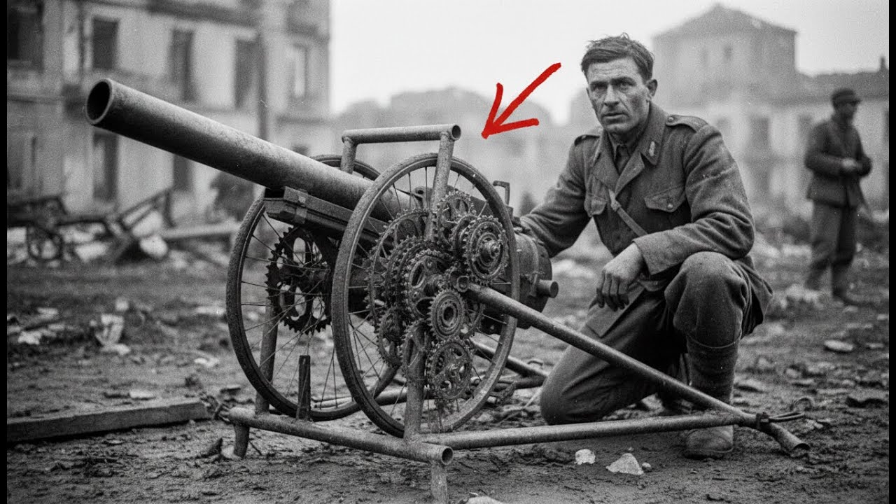 L'Ingegnere Italiano Che Ha Costruito un Cannone Usando Solo Pezzi di Bicicletta
