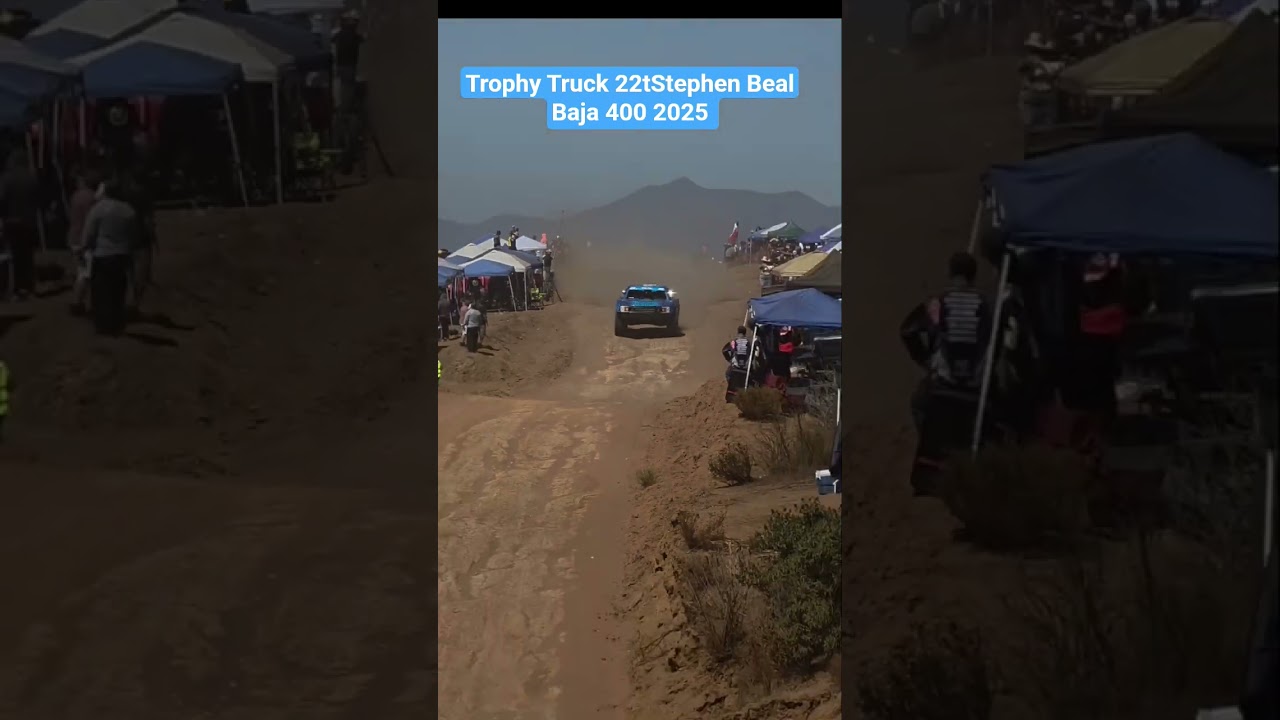 Trophy Truck 22t Stephen Beal en la Baja 400 2025 #automobile #offroad #baja400