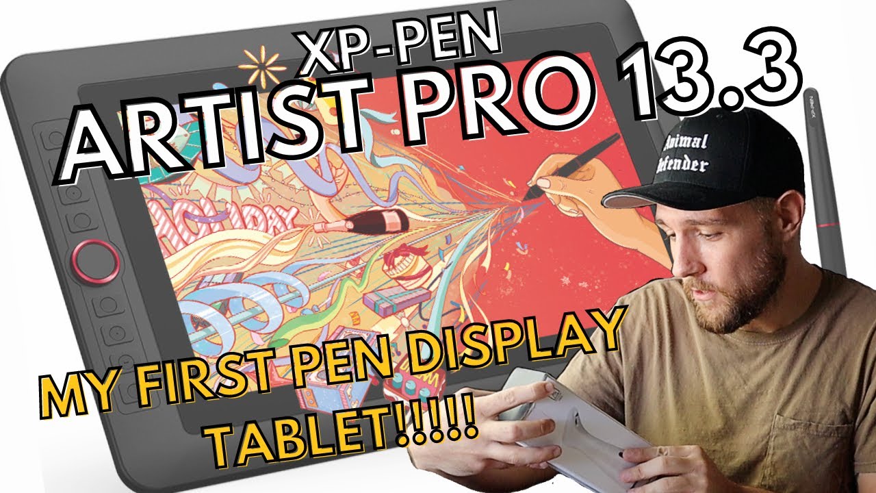 XP-PEN ARTIST PRO 13.3 (HOLIDAY EDITION) UNBOXING + MAC SETUP W/ CLIP STUDIO PAINT