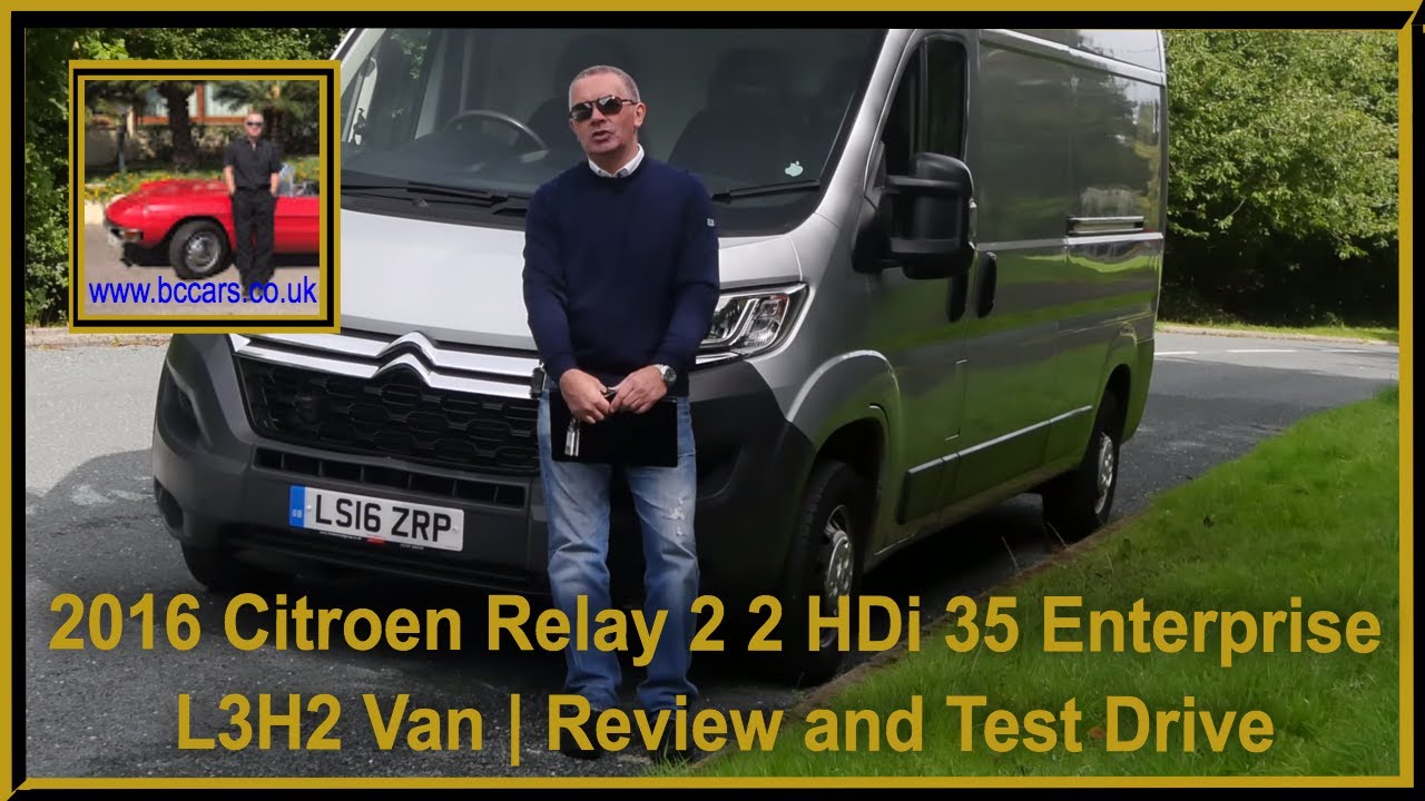 Citroen Relay 2.2 HDi 35 Enterprise L3H2 Van 2016 года | Обзор и тест-драйв