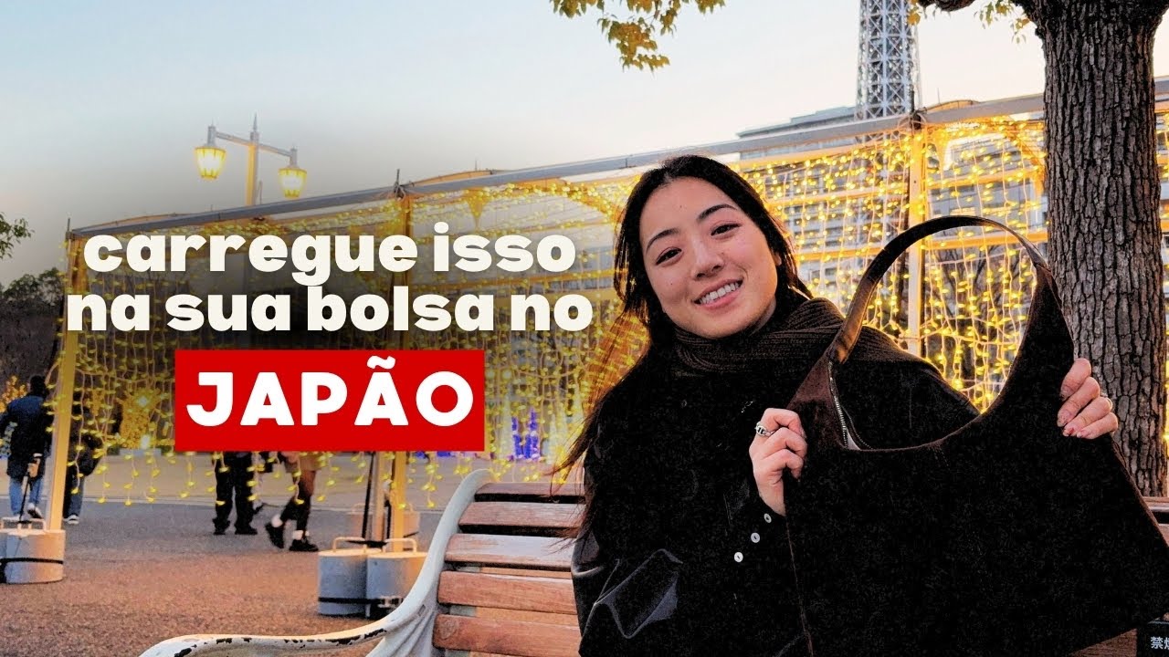 Tour por YOKOHAMA + o que é ESSENCIAL ter na sua bolsa no Japão? 🇯🇵
