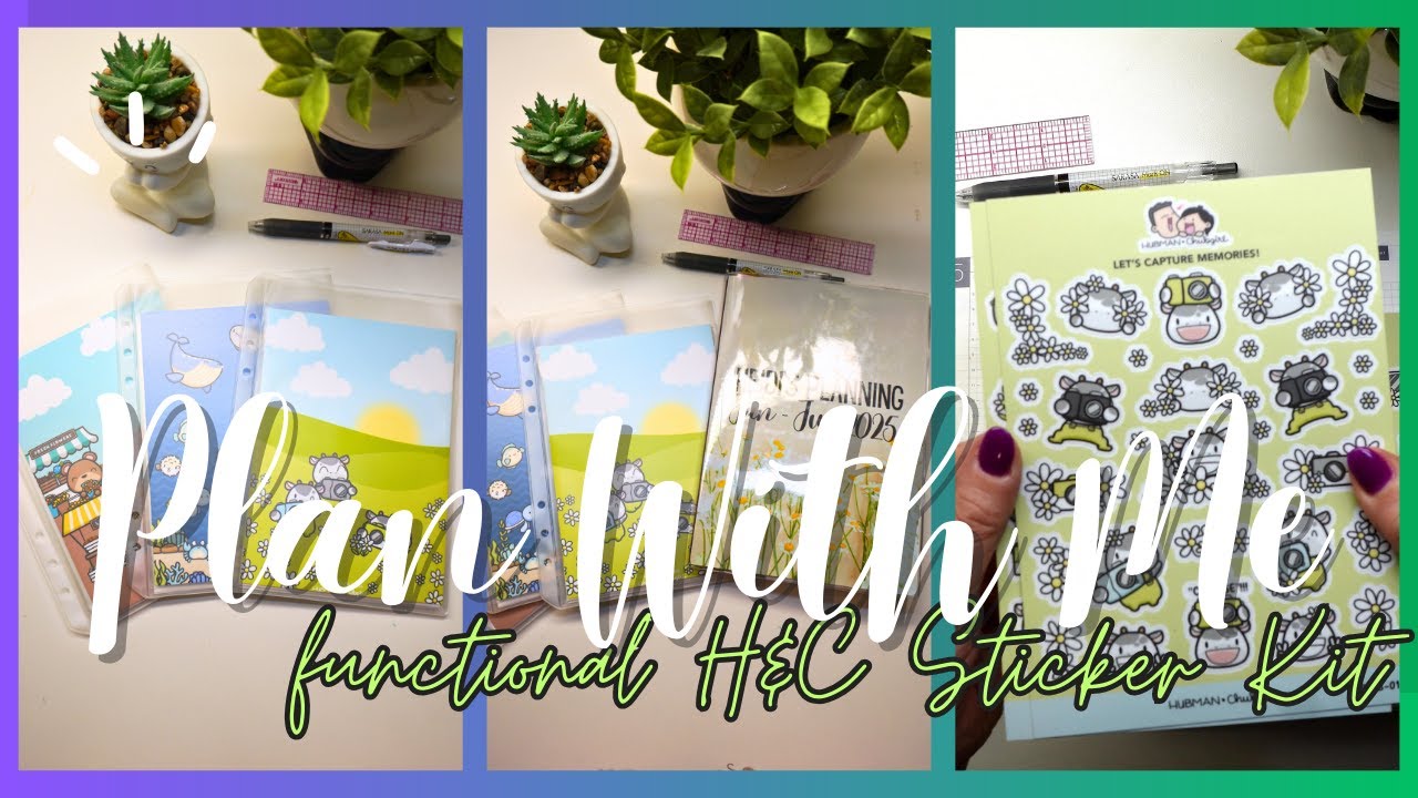 Plan With Me | 1st time using Hubman & Chubgirl Subscription Kit