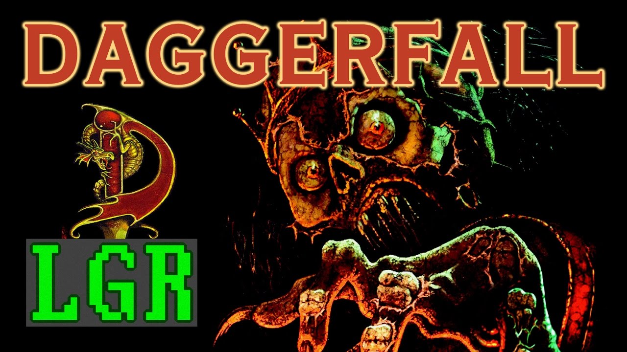 LGR - Elder Scrolls: Daggerfall - DOS PC Game Обзор
