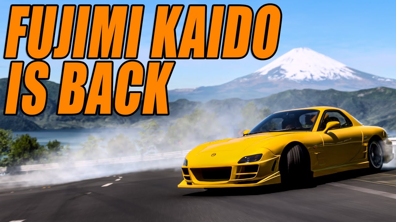 ДРИФТИНГ НА НОВОМ FUJIMI KAIDO В FORZA MOTORSPORT