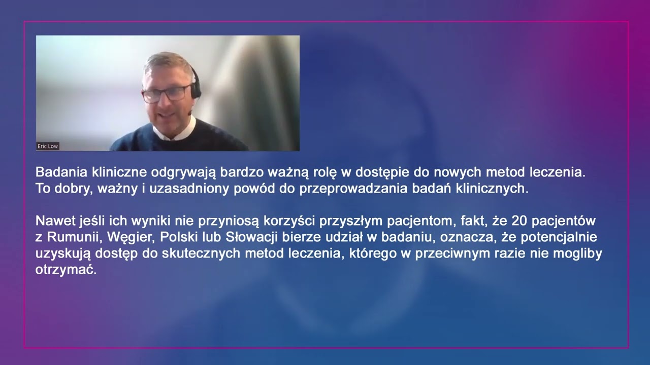 EFPH - Eric Low, Myeloma UK