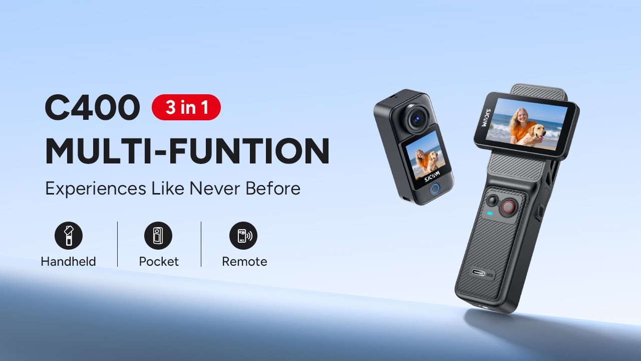 SJCAM C400: Unleash Your Creativity with the Handheld Action Camera