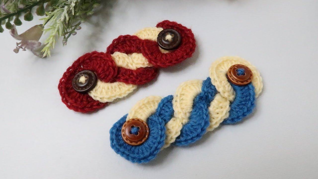 How to Crochet Facemask Adaptor/Ear Saver (Interlocking Circles)