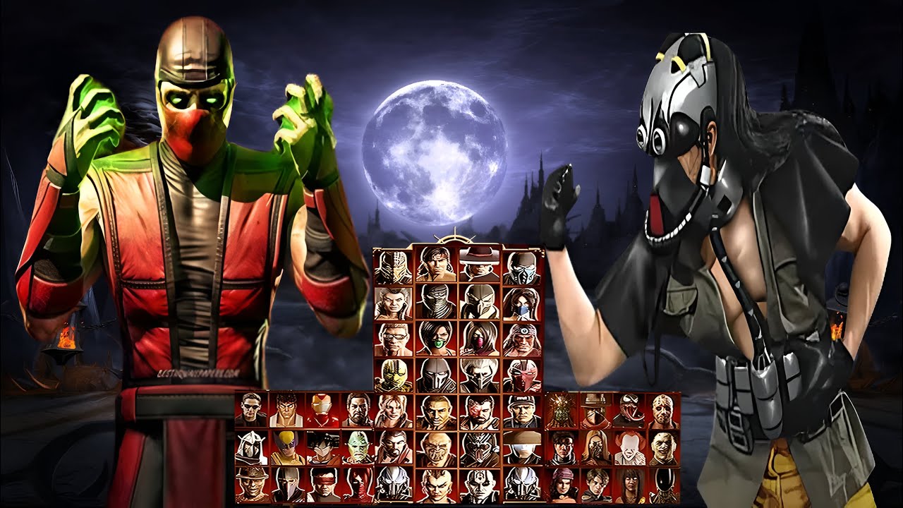 Mortal Kombat 9 Ermac MK2 & Kabal UMK3  MODS EXPERT Tag Ladder Gameplay @1080p 60ᶠᵖˢ ✔️