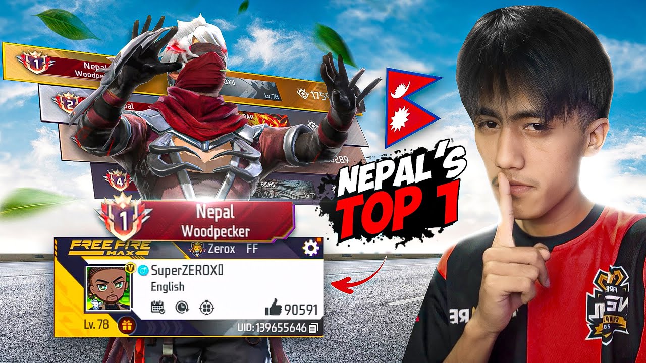 I Became Woodpecker Top 1 Player of Nepal🇳🇵 But How❓