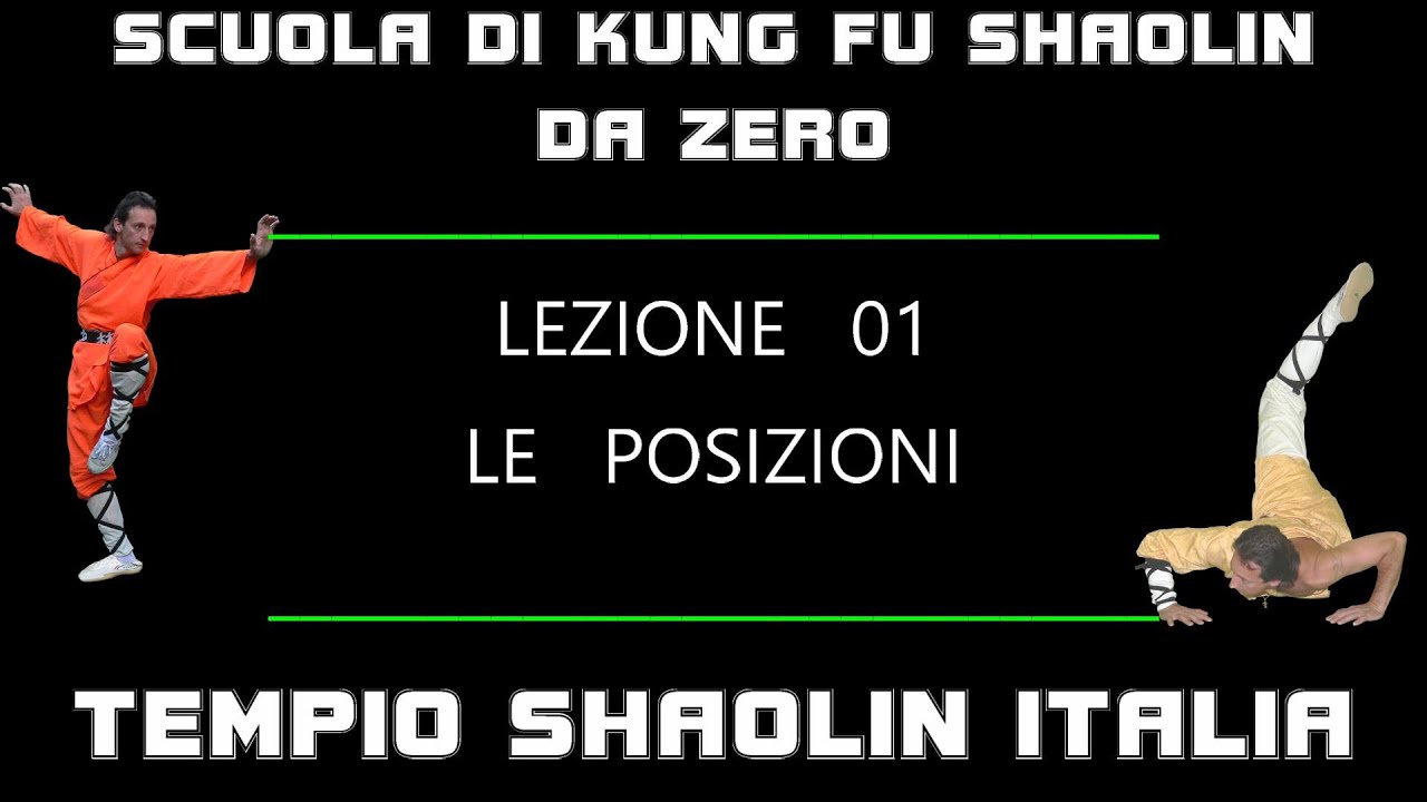 Shaolin Kung fu - Corso da zero 1 - Bu Shi