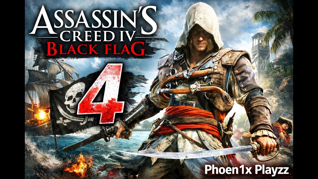 Becoming the Deadliest Pirate Assassin ⚔️ | AC Black Flag Livestream Day 1