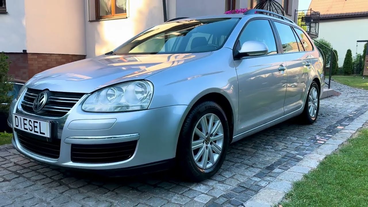 VW Golf 5 kombi 1.9 TDI 105KM BXE fabrycznie bez DPF 2007r
