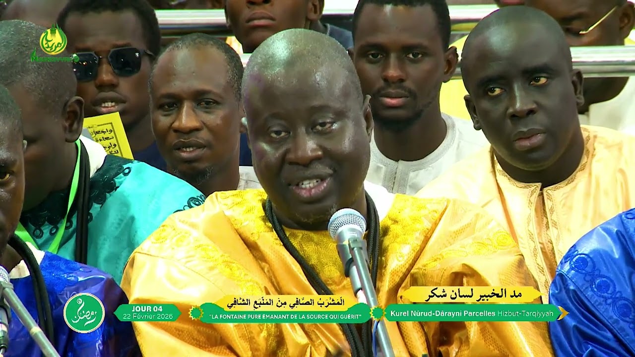 Lisanu chukri & Madal khabiru Kurel Nûrud Dârayni Parcelle A. Hizbut-Tarqiyyah 4e Jour Ramadan 2026
