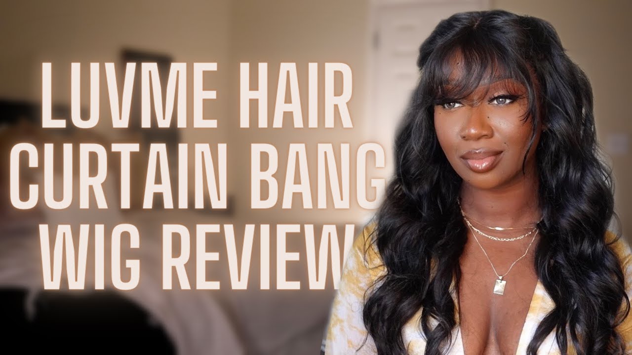 Curtain Bang | Glueless | Body Wave | Wig Review | ft LuvMe Hair | Tan Dotson