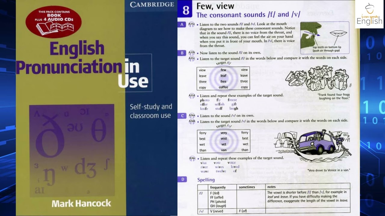 Pronunciation in Use Intermediate, Unit 8, Few, view