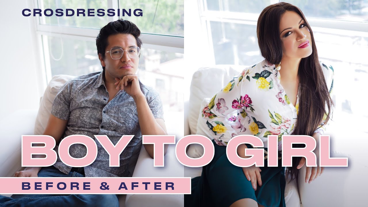 Crossdresser | Male to Female transformation | Cass | Dafni Girls