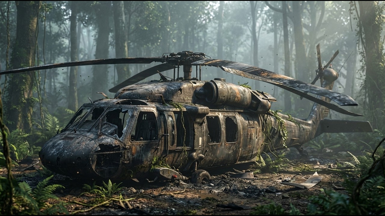 ASMR Car Restoration! UH 60 Black Hawk Full Restoration from Burnt Condition to Looking New