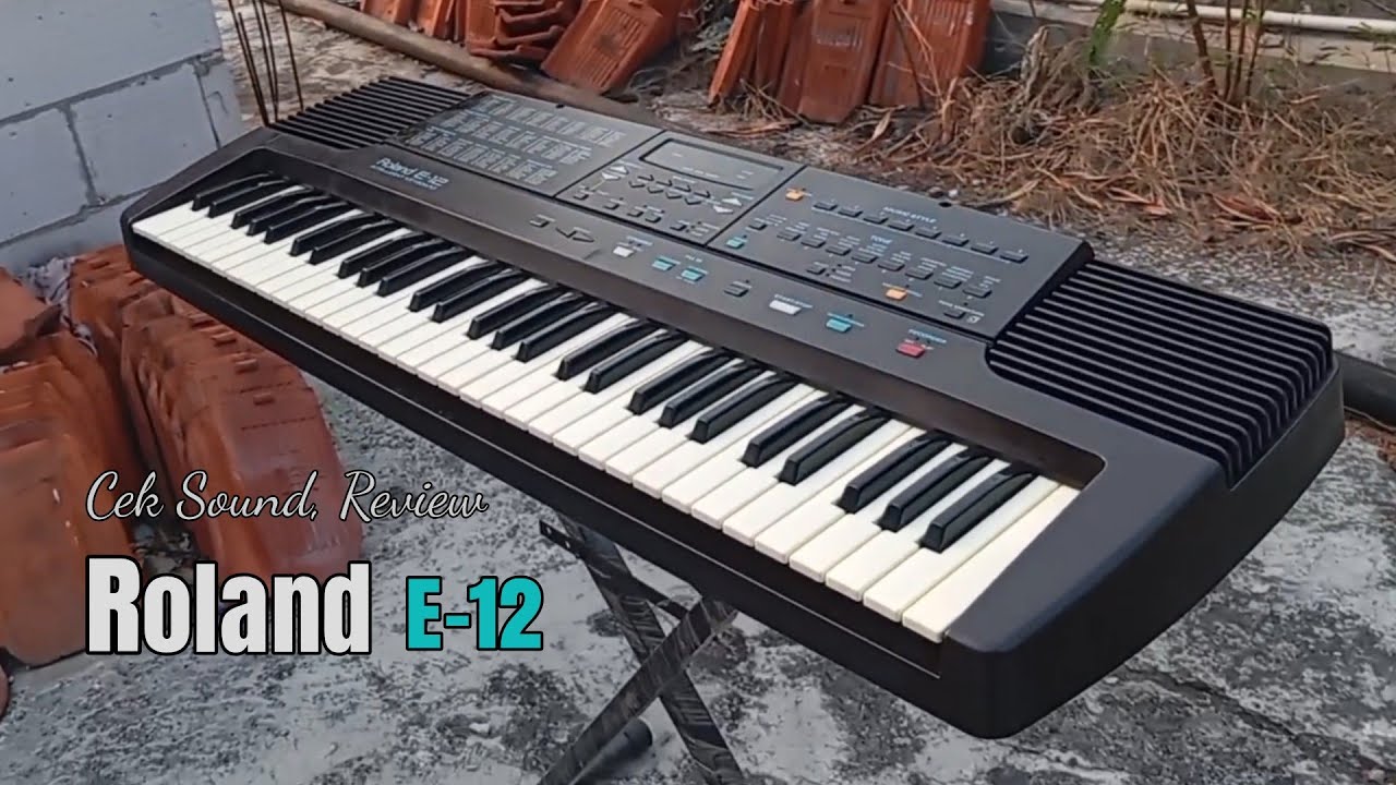 Roland E-12 | Cek Sound | Review | SOLD