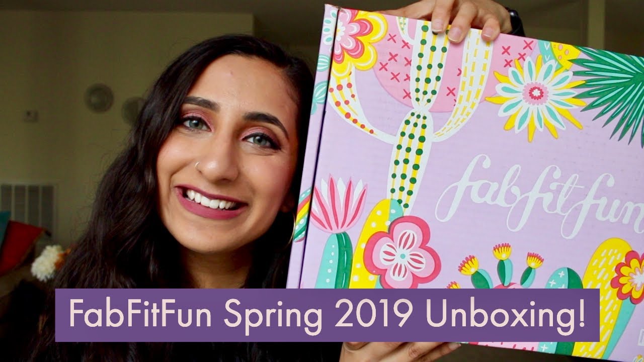 FabFitFun Spring 2019 Box!! Is it worth the money?!?