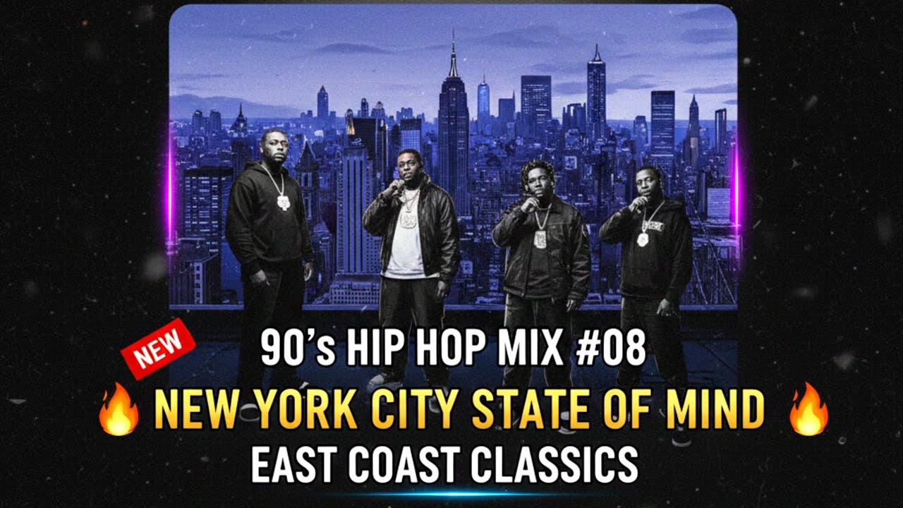 🔥 Revisit the Golden Era! 90's Hip Hop Mix #01 | New York City State Of Mind | East Coast 