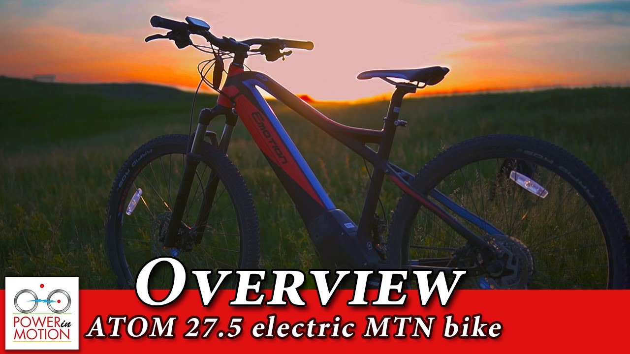 Overview : Electric Mountain Bike EasyMotion ATOM 27.5 | ebike Calgary, Alberta | electric bike
