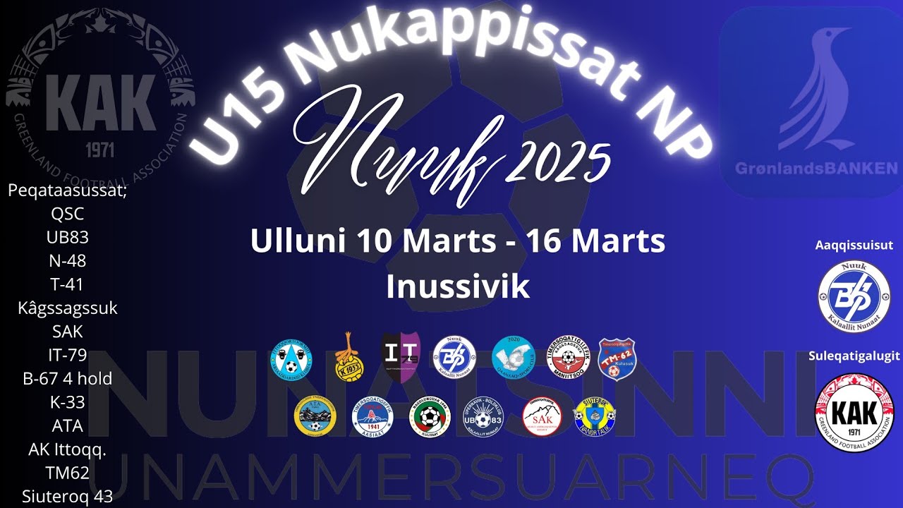 U15 futsal NP 2025 Nukappiaqqat 15/03-2025