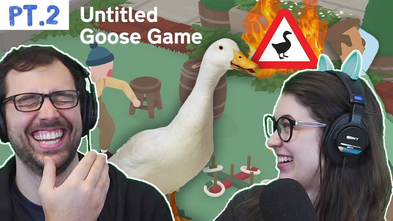 Everybody hates us 😭👿 Untitled Goose Game pt.2