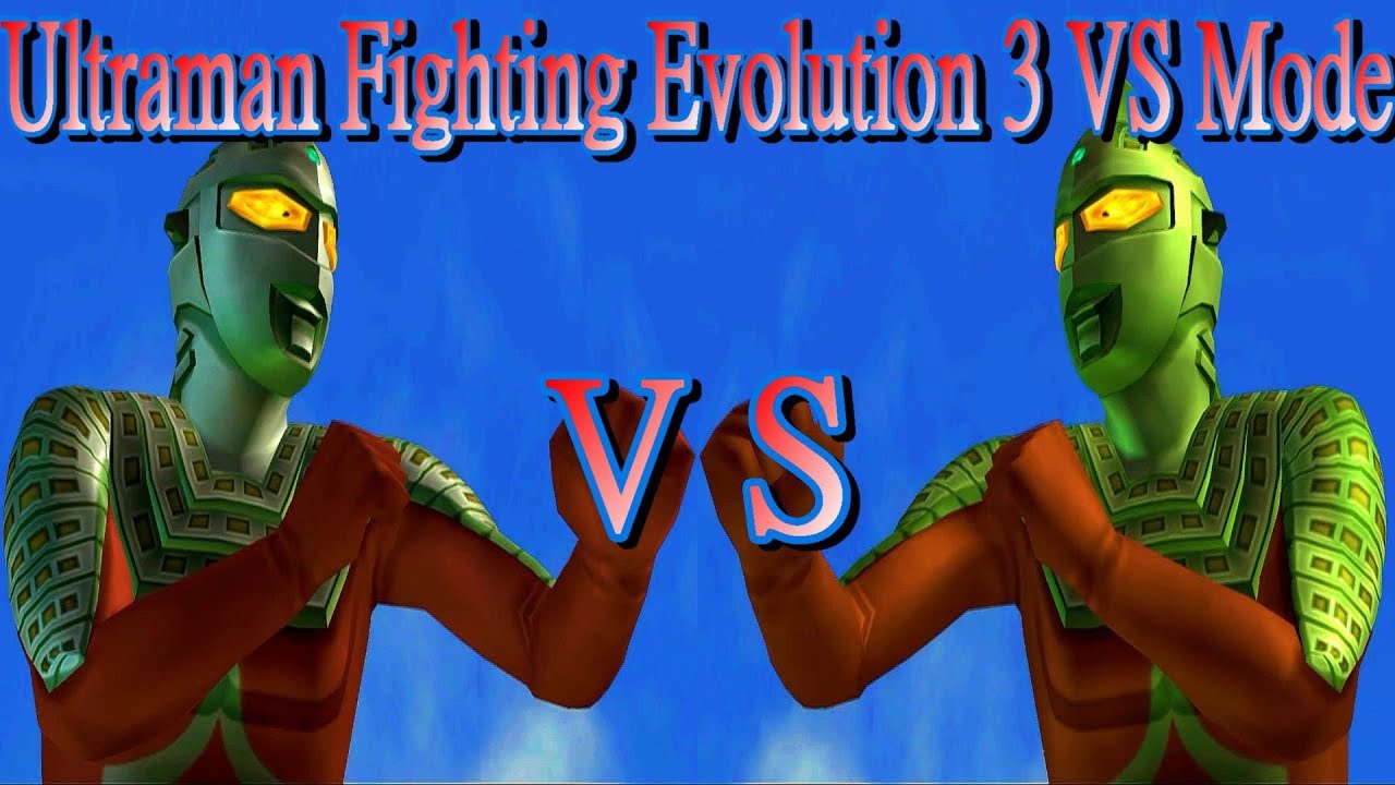 Hard [FE3]  Ultraman Fighting Evolution 3 Ultra Seven ウルトラ セブン VS Ultra Seven ウルトラ セブン
