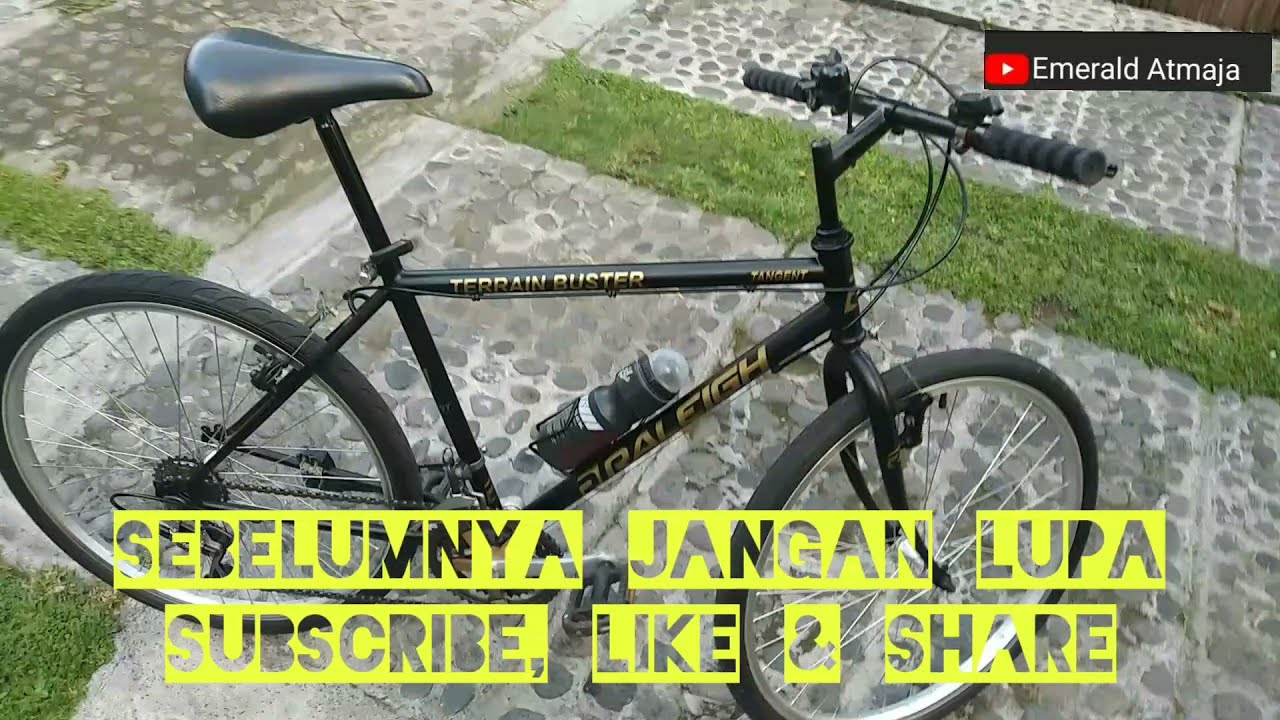 Review Sepeda RALEIGH lawas hasil Restorasi Untuk Penggunaan Sehari-hari