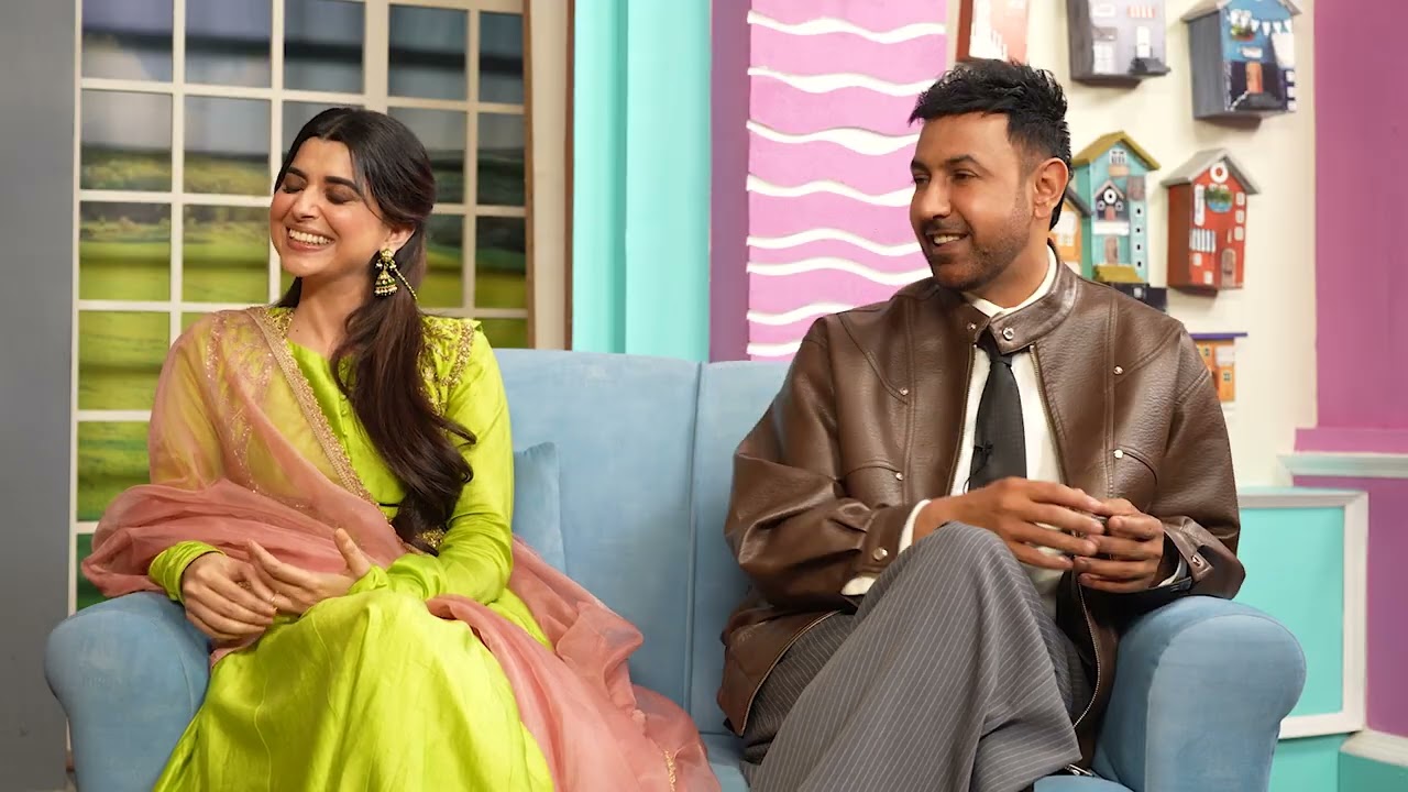 Nimrat Support Love Marriage & Makeup | Viyaah Kartare Da Funny Interview  | Gippy | 9X Tashan