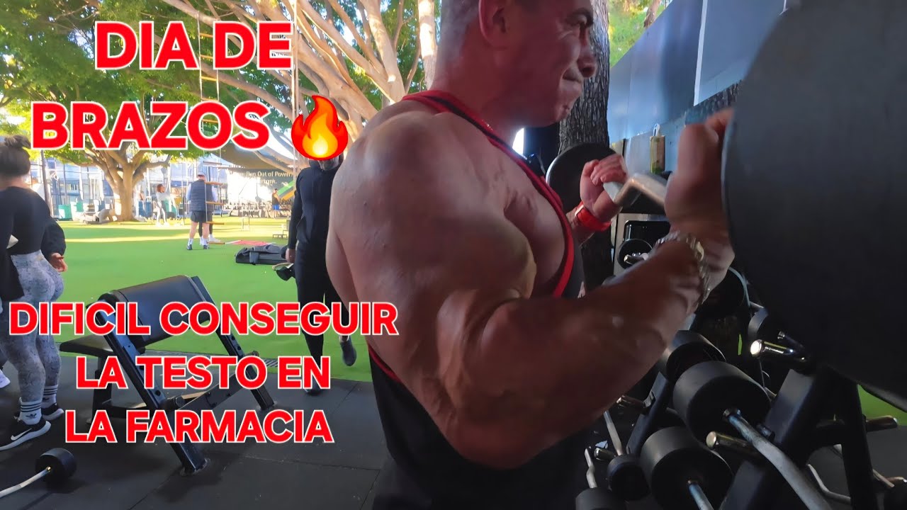 DIA DE BRAZOS !! DIFÍCIL CONSEGUIR LA TESTO EN LA FARMACIA 