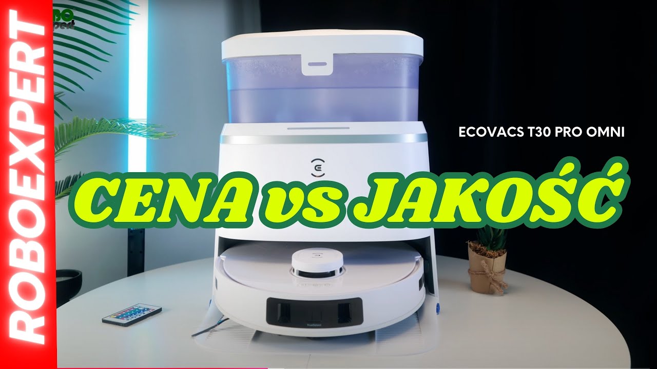#80 🤖 Ecovacs T30 Pro Omni - robot sprzątający z mopowaniem i bazą All-in-One