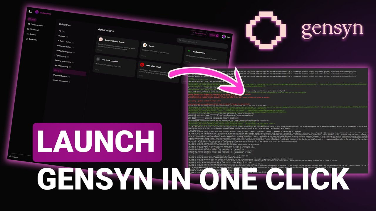 This ONE CLICK Could Earn You Crypto &ndash; Gensyn + OctaSpace Tutorial