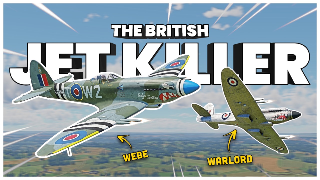 Jet Players FEAR This Prop Fighter (War Thunder Spitfire MK24)