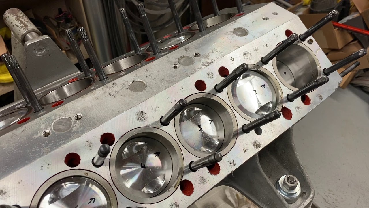 Inside a Vintage Ferrari Engine