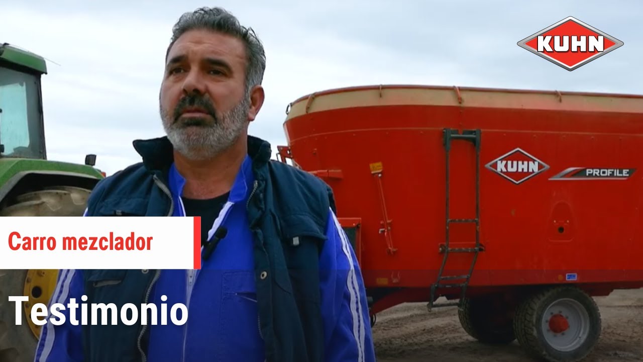 Nuestros clientes hablan: Granja Talavera y su carro mezclador arrastrado PROFILE de KUHN