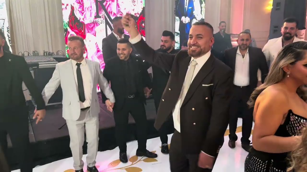 خطوبة راني  و نرمين كندومع الفنان مارتن  Theكورو وفرقة نائل نيسو