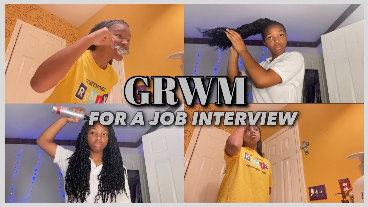 GRWM: For A Job Interview **HIRED** || Rowshaye