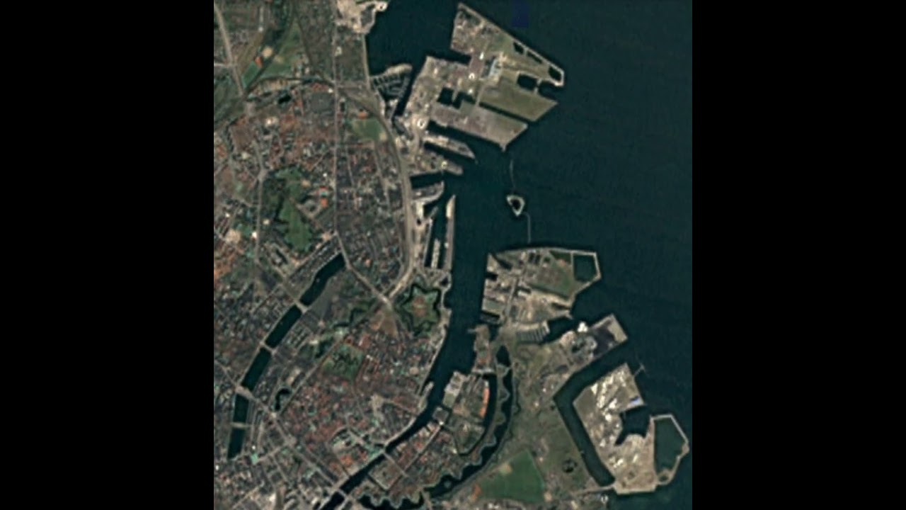copenhagen harbour expansion timelapse