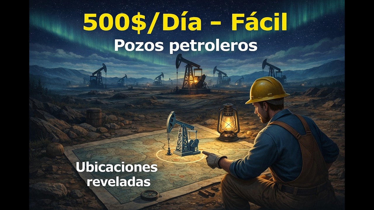 Simulador de Rancho: Cómo ganar $500 al día con Petróleo (Tutorial Completo) - ESPAÑOL