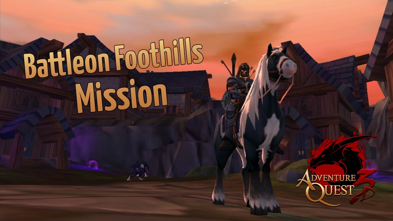 Battleon Foothills Mission Gameplay - Adventure Quest 3D Gameplay