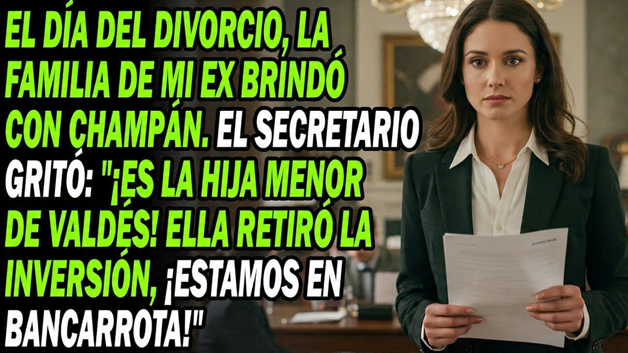 ¡El Divorcio Familia Del Ex Descorcha Cava, Secretario Grita ¡Su Exesposa Es Hija De Valdés!