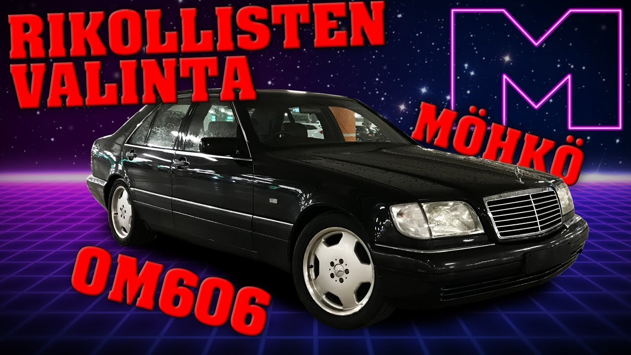 KOEAJOSSA: MERCEDES-BENZ S300 OM606 (W140) -98