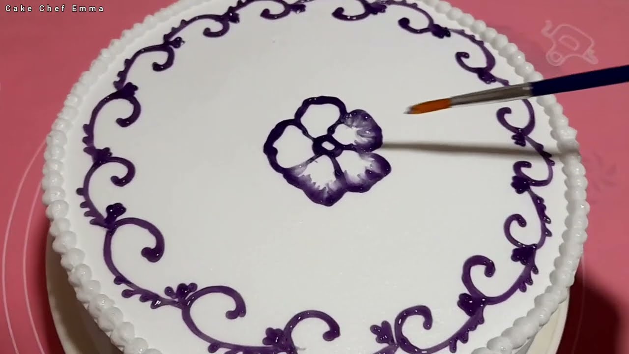 📢 jele ilə Tortun bəzədilməsi Cake Decoration