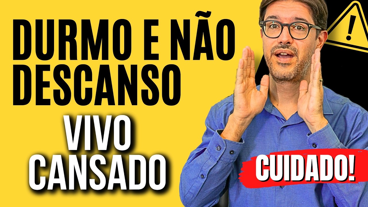 Como Acabar Com o Cansaço - Descubra Porque o Sono Não Está Te Recuperando