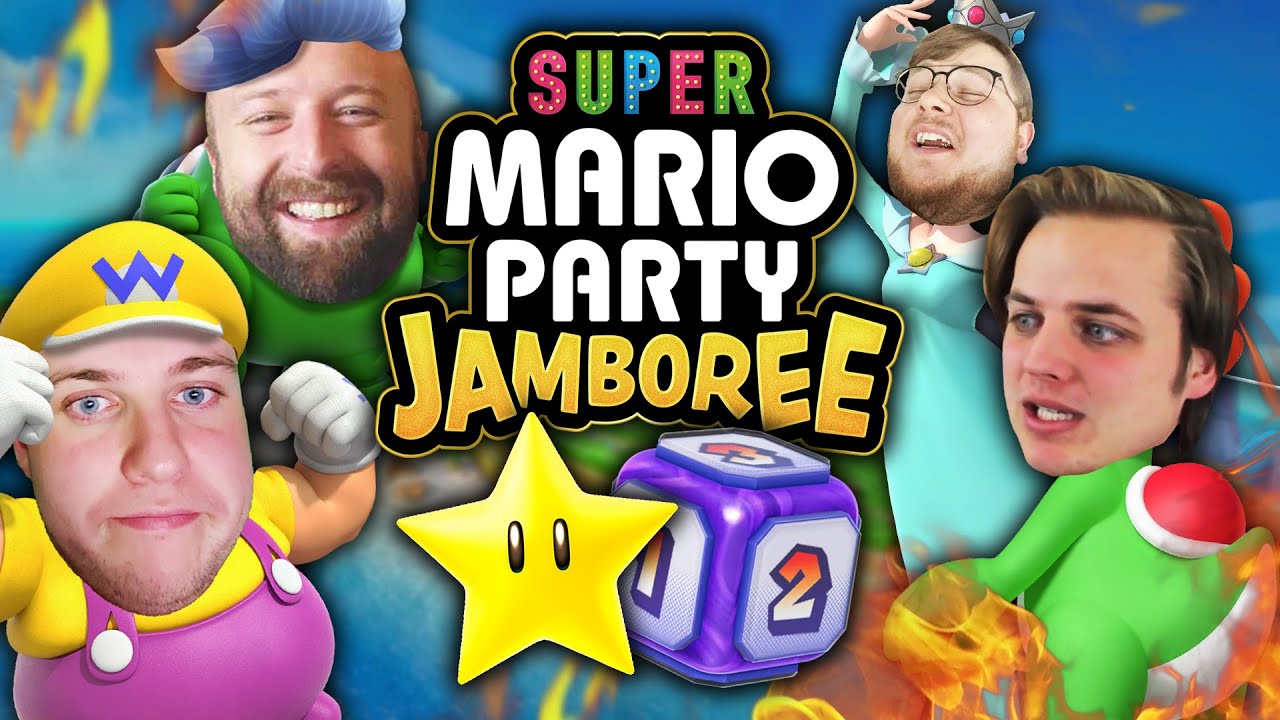 We get drunk and play MARIO PARTY JAMBOREE