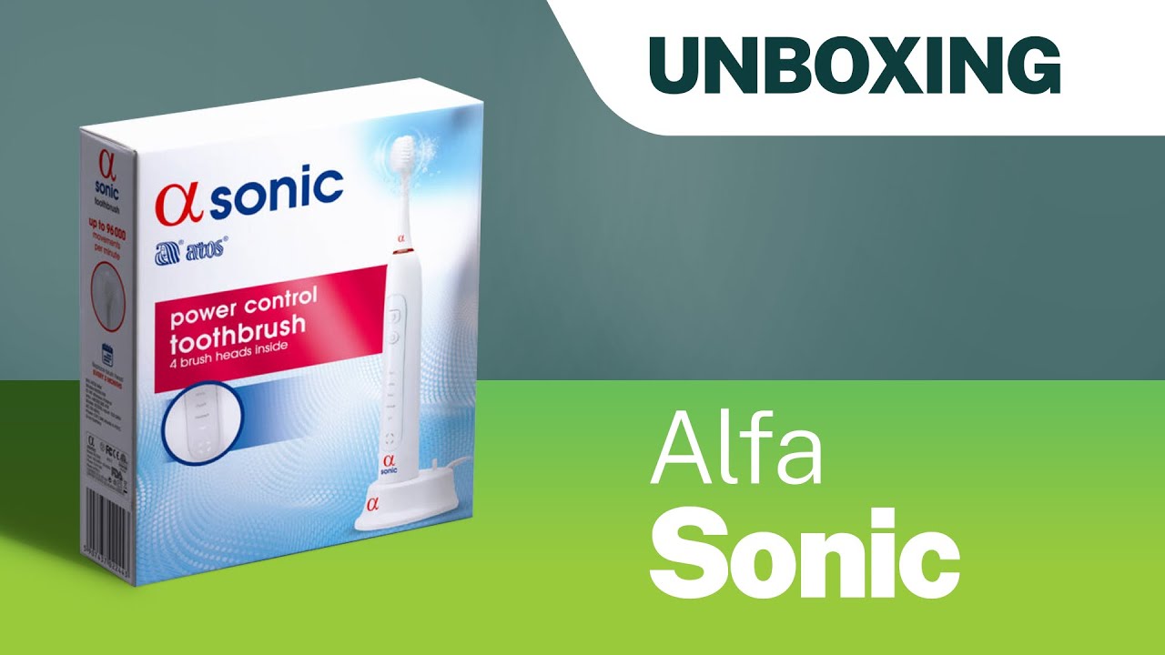 Unboxing Szczoteczki sonicznej ALFA Sonic 📦