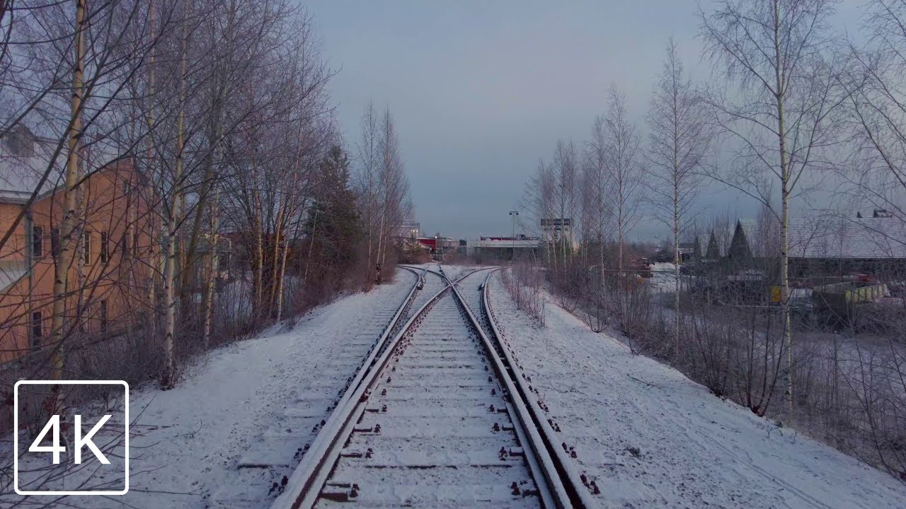 【4K】 Walking Towards City Centre - From Nekala to Viinikka