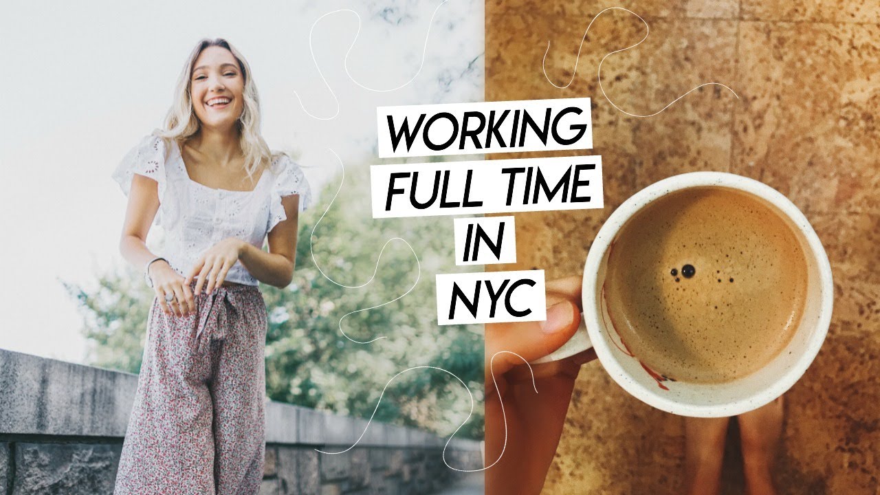 WORK WEEK IN MY LIFE NYC | working in social media marketing in NYC